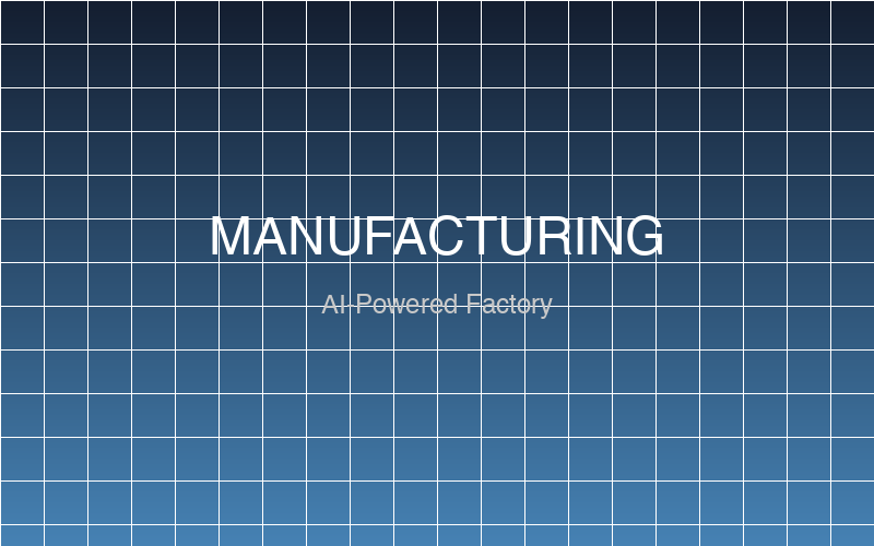 AI manufacturing automation — predictive maintenance and computer vision quality inspection
