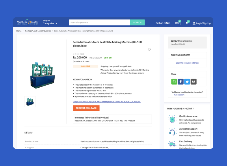 Market Place Application Ilustrations and Icons