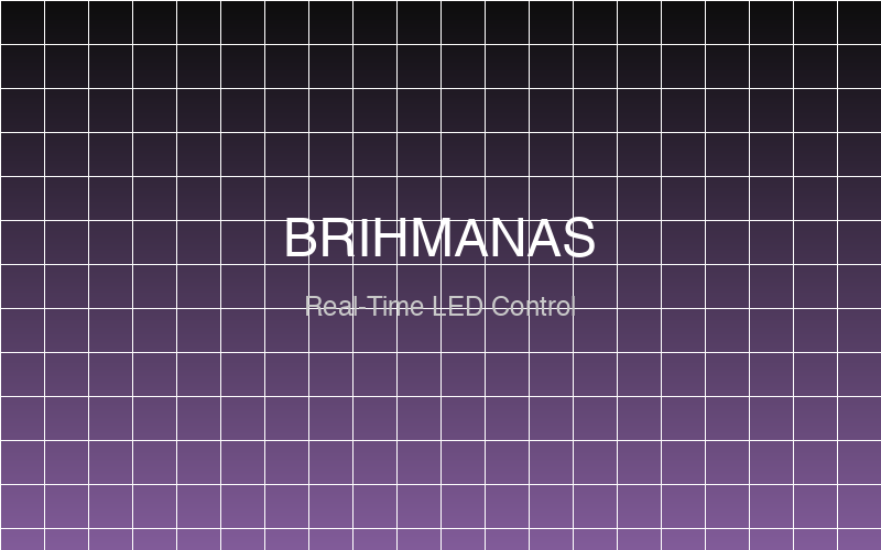 Brihmanas LED content management system — real-time perimeter board control for live sports