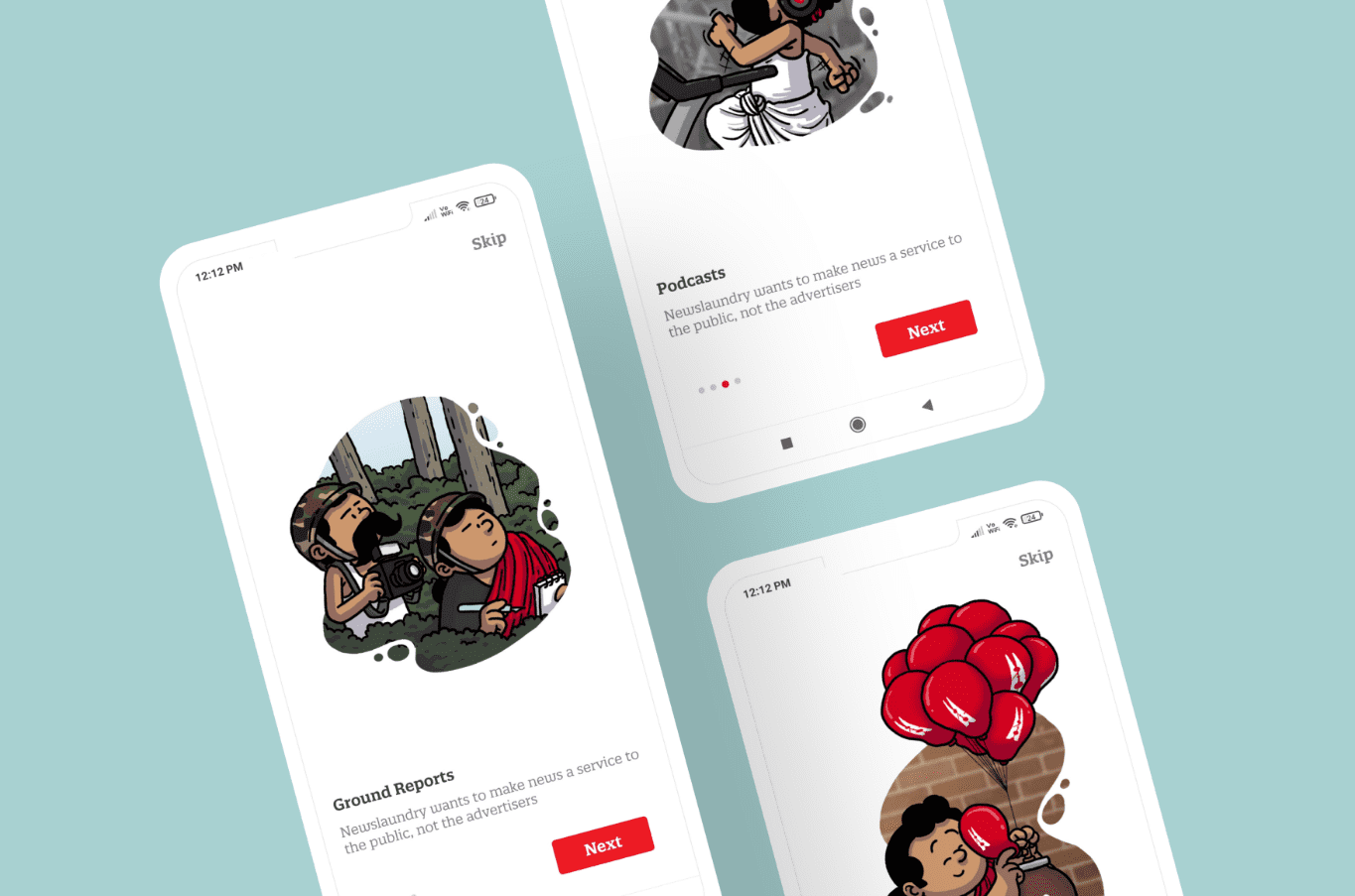 NewsLaundry - Digital Subscription and Mobile App Development