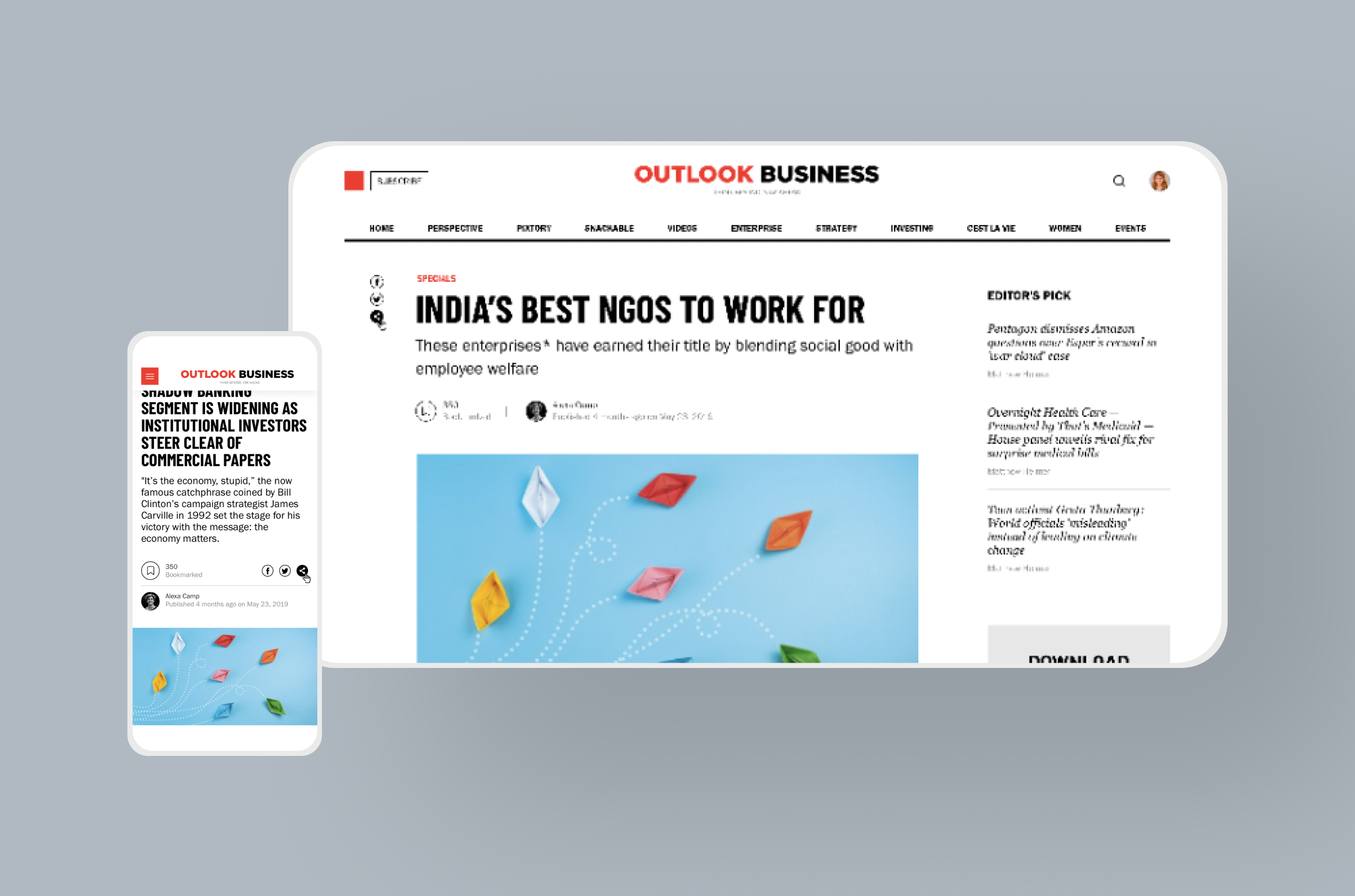 News and Media Application Digital Subscription Development