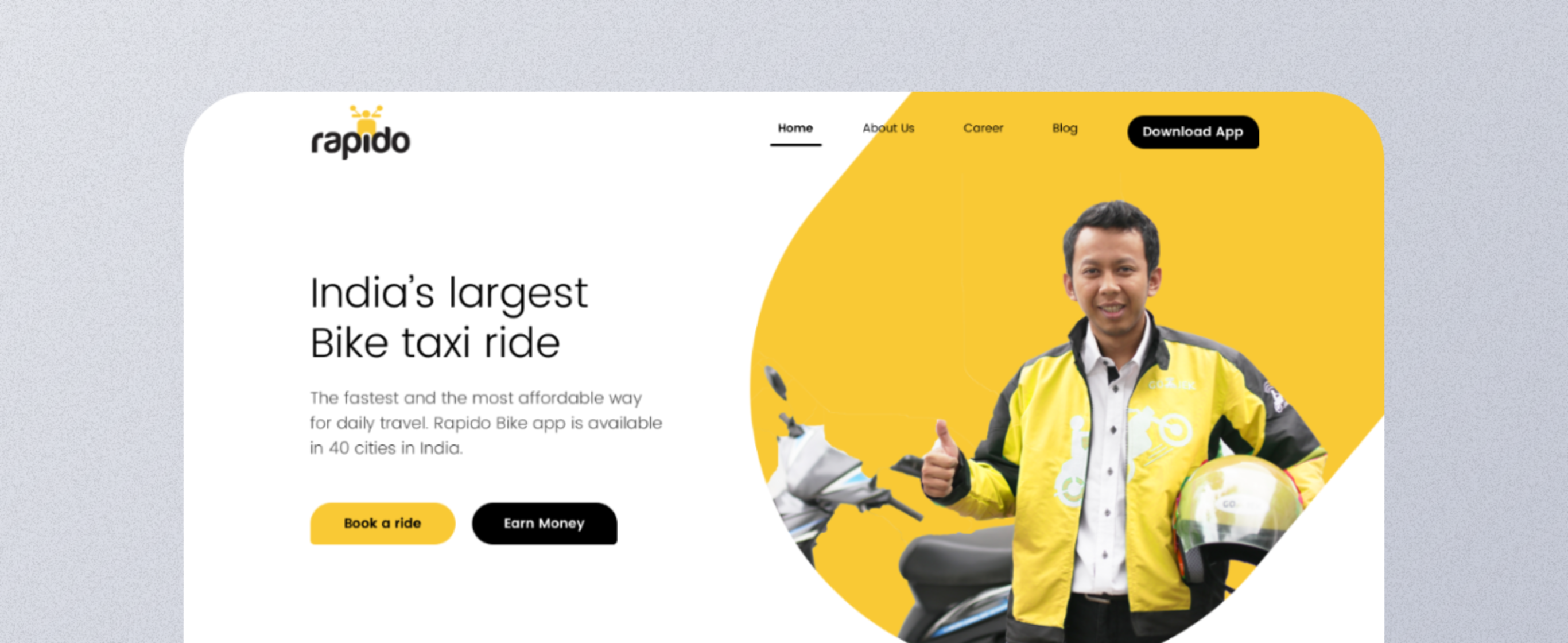 Rapido Mobility Application Case Study